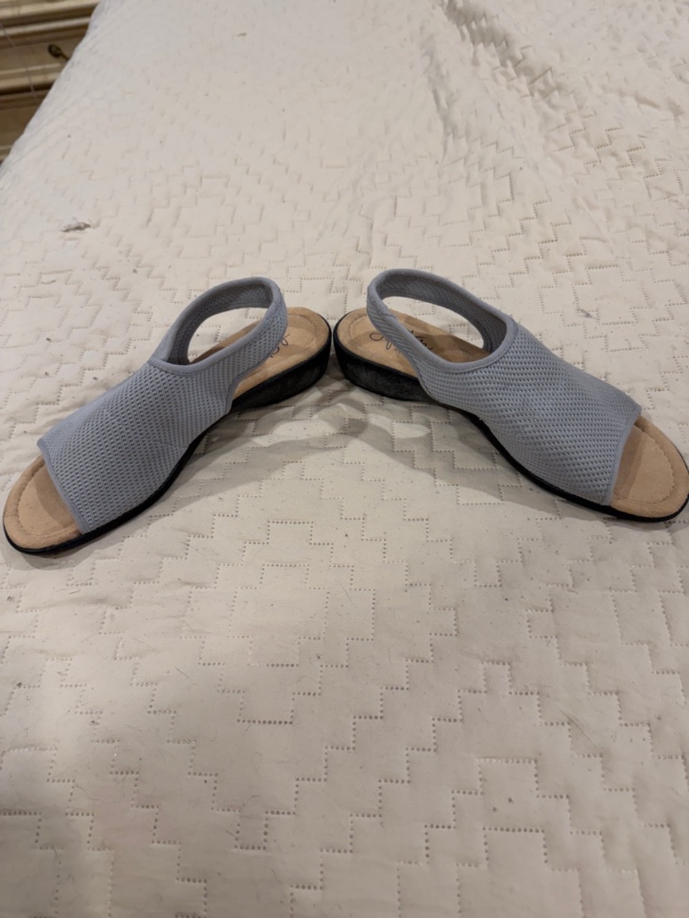 Lifestride gray slingback sandals, 6 1/2 - Picture 2 of 8
